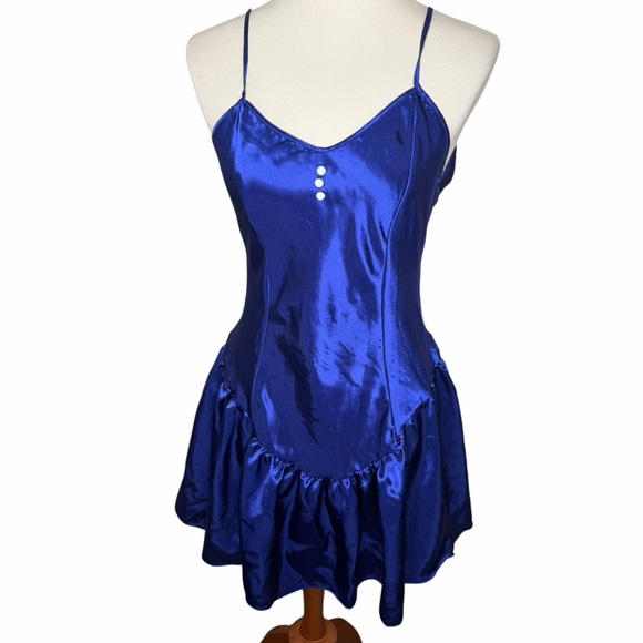 Vintage 90s Nightie with Beaded Accents - Picture 1 of 4